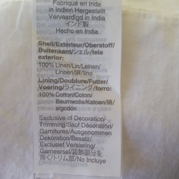 J. CREW 100% Linen Embroidered Midi Dress | 4 - Picture 10 of 11